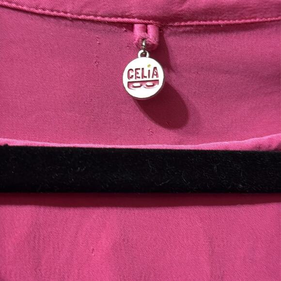 CeliaB Pink Ruffle Mini Dress* - Picture 8 of 9